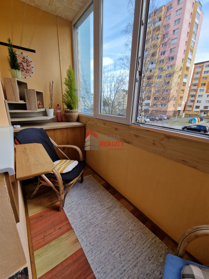 Predaj, slnenčný 3-izbový byt, LOGGIA, sídl. Starý Juh, Poprad