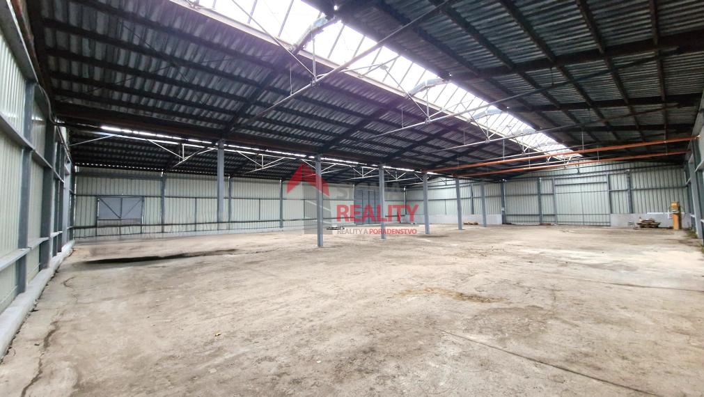 Prenájom priemyselnej haly - Markušovce