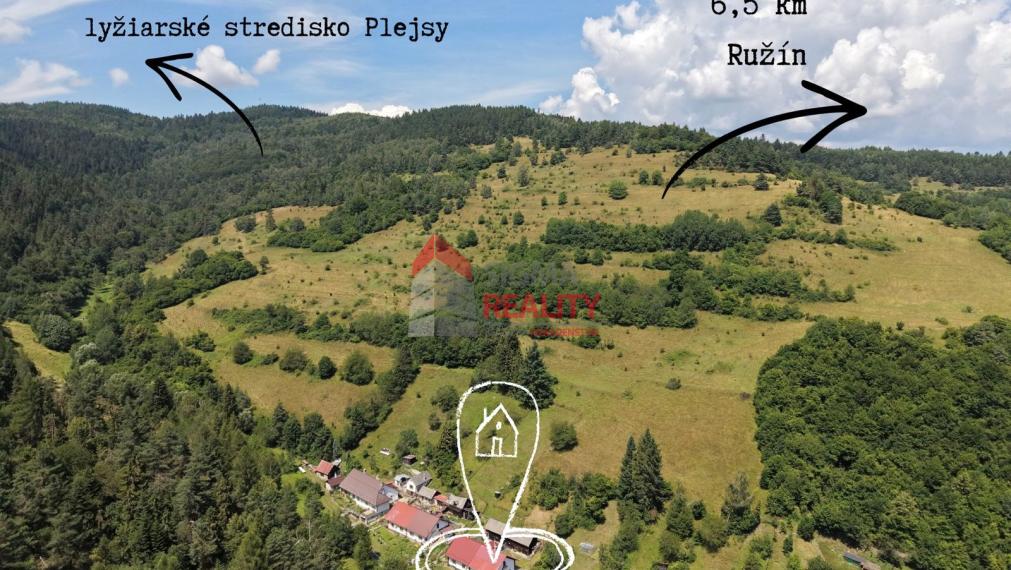 Rod. dom/chata v Žakarovciach, okr. Gelnica