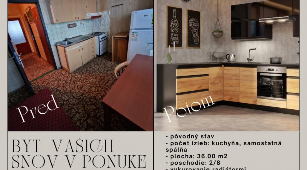 PREDANÉ - Predaj 1-izbového bytu, Západ I, Sp. Nová Ves